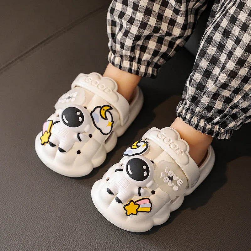 Mini Fashion™ - Motif astronaute ludique - Chaussons pour enfants