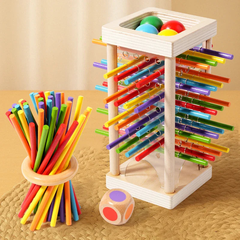 Wooden Stick Battle Game – Réflexion et interaction – Jeu de société stratégique