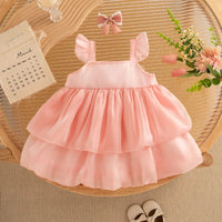 Thumbnail for Tulip Mesh Dress – Élégance et confort – Robe pour enfant