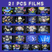 Thumbnail for CosmoGlow – Rêveur et créatif – Lampe de nuit Galaxy Projector avec rotation à 360°