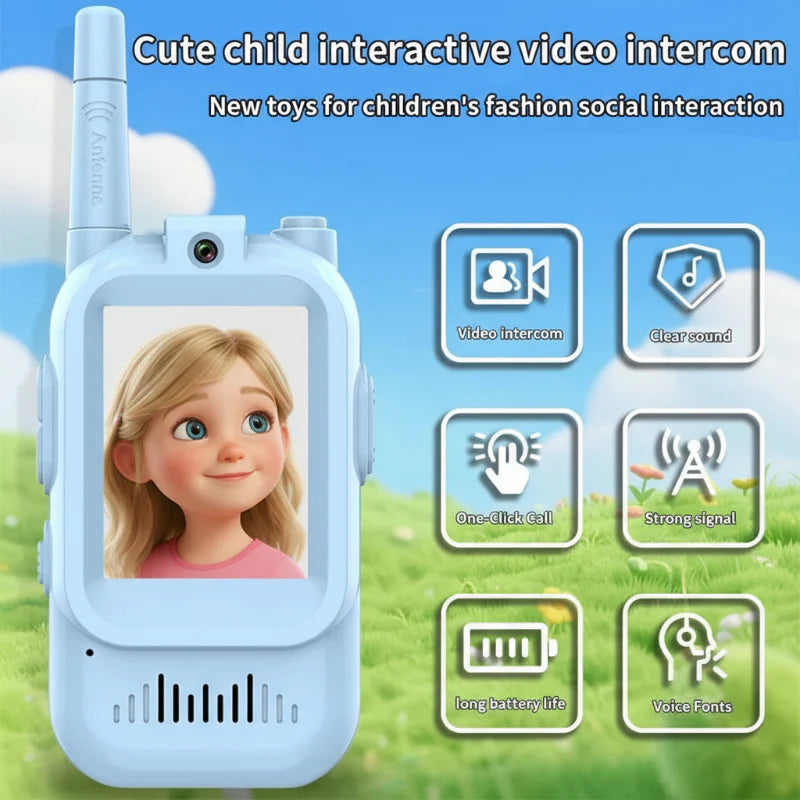 LittleVoice – Apprendre & S'amuser – Interphone vidéo pour jeunes explorateurs