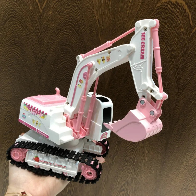 Pink Power Digger™ – Fête de creusage pour les filles - Fête de creusage pour les filles - Excavatrice télécommandée