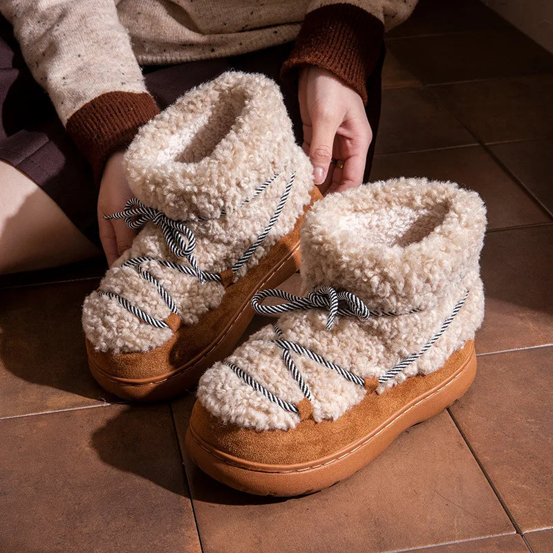 FurStep – Confortables et élégantes – Bottes d'hiver avec doublure en fourrure chaude