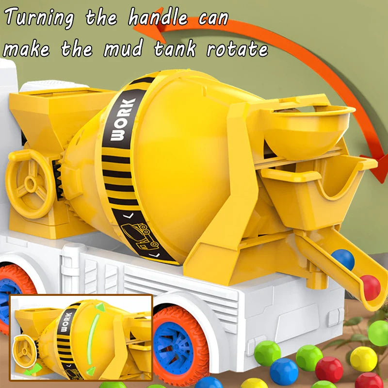 Power Mixer Truck™ – Tourner et construire en s'amusant – Jouet Véhicule de construction