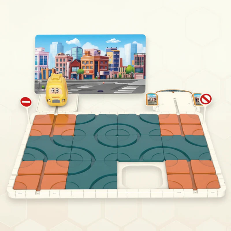 ThinkFun – Pensée logique et concentration – Jeu de puzzle Train