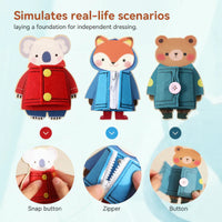 Thumbnail for MiniSkills – Montessori & Motricité – Jouets favorisant les capacités d'apprentissage sensoriel