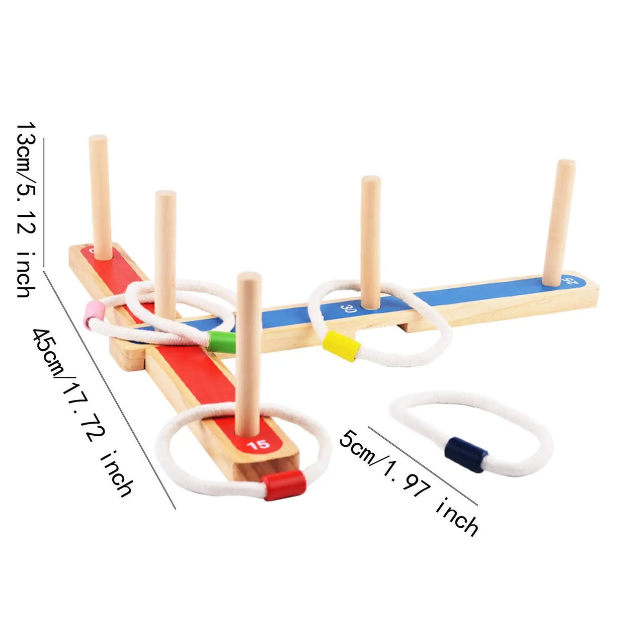 RingToss – Sportif et amusant – Jeu de lancer d'anneaux