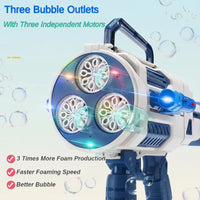 Thumbnail for Light Up Bubble Gun – Jeux et musique – Pistolet à bulles