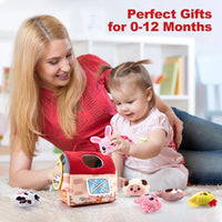 Thumbnail for BabyBarn – Doux & Apprentissage – Ferme avec animaux en peluche