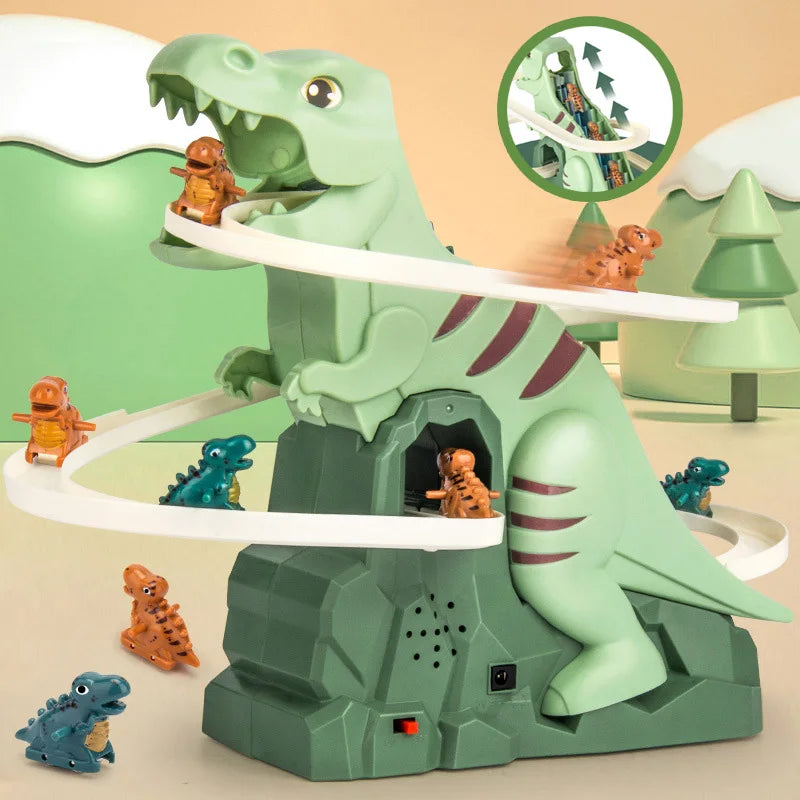 Dino Slide™ – Mini montagnes russes - Diapositive Dino