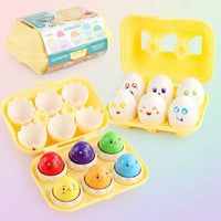Thumbnail for Montessori 3D Eggs Puzzle – Une activité sympa pour Pâques : un jeu de tri d'œufs