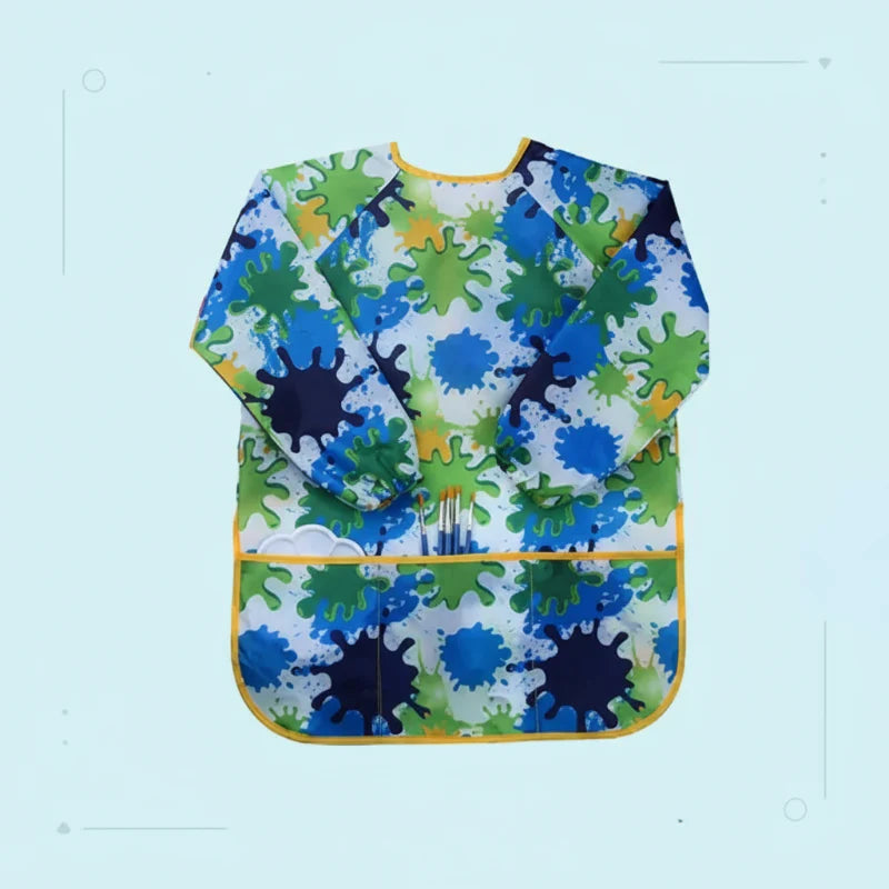ArtEase – Coloré et imperméable – Tablier de peinture pour enfants