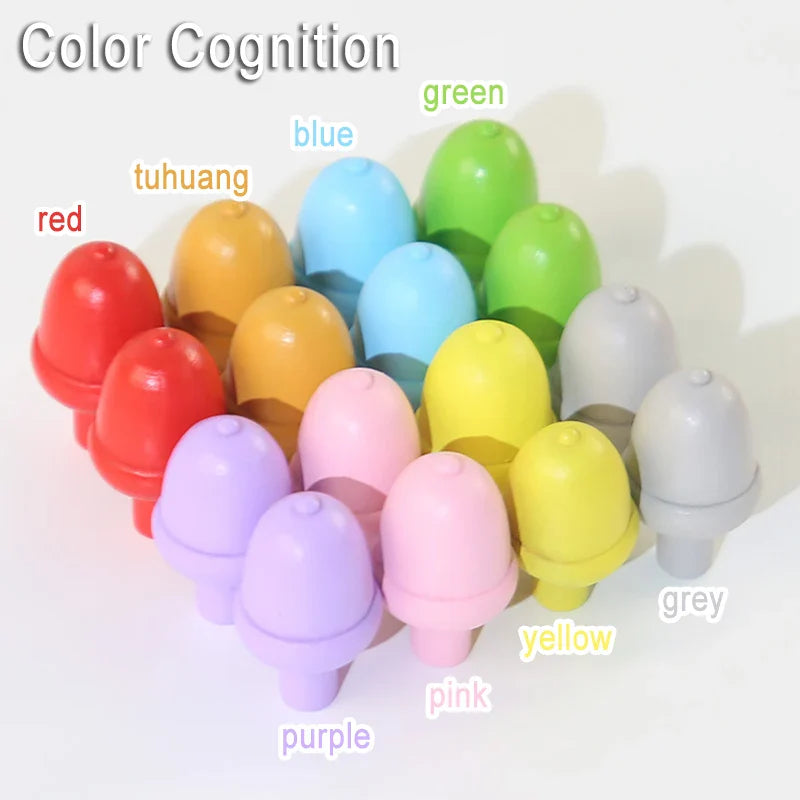 Sensory Color Sticks™ – Coloriage et animaux - Jeu de tri des couleurs