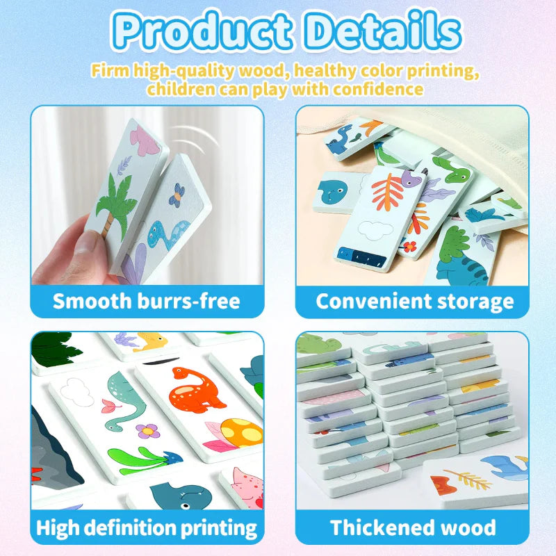 DinoDomino – Le jeu de société le plus sympa ! – Dino Domino