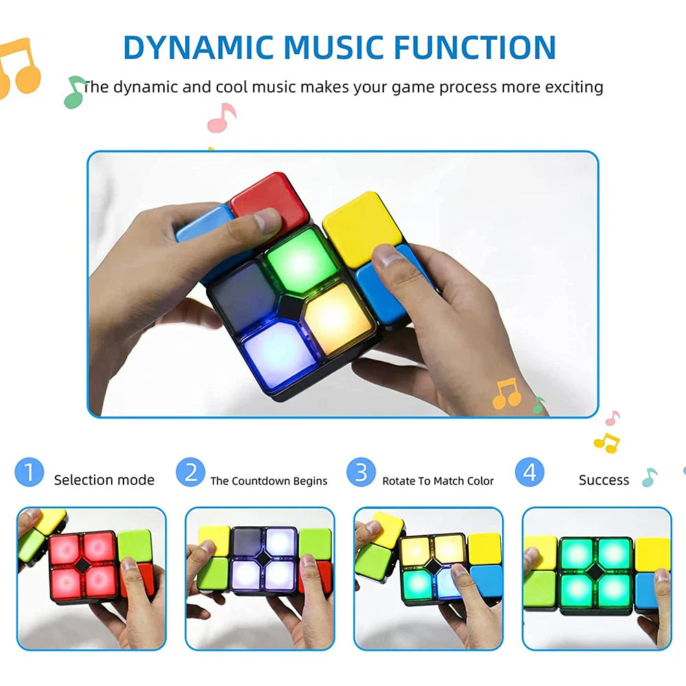 Puzzle Flip Pro™ - Casse-tête et musique dans la paume de la main - Cube Puzzle