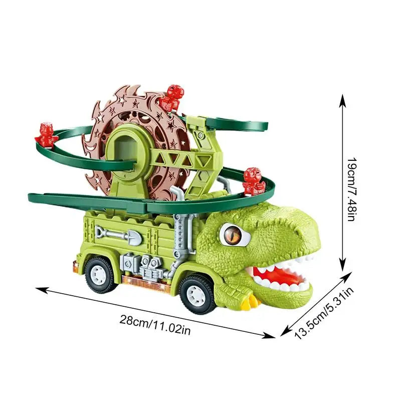 Dino Slide Truck™ - grimpe et fais la course avec les dinosaures - Camion dinosaure