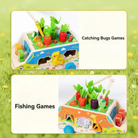 Thumbnail for Montessori Animal Matching Toy – Éducatif et interactif – Puzzle « Voiture à jouets »