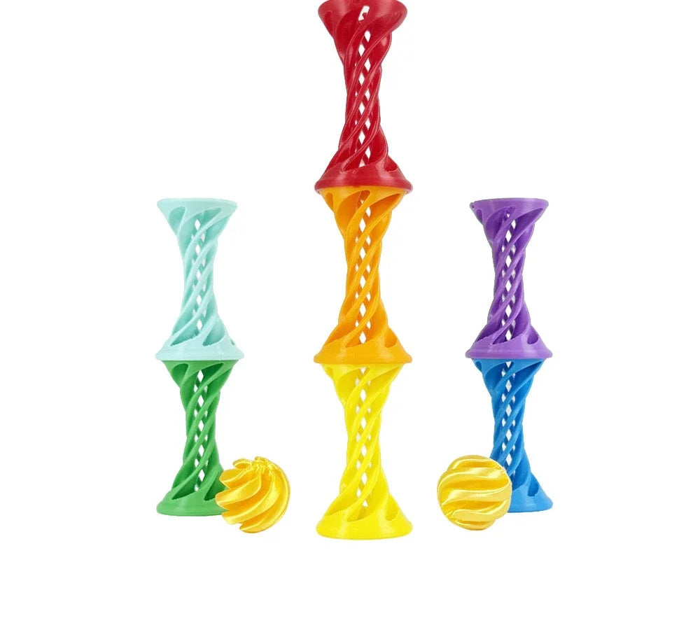 SpiraPop – Unique et apaisant – Jouet anti-stress 3D à décompression