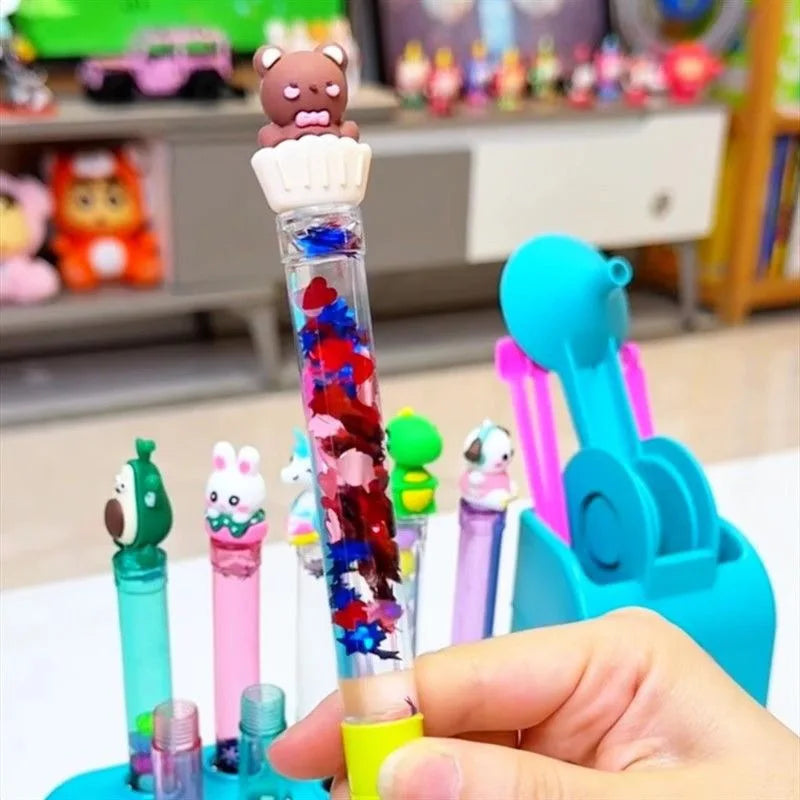 DIY Sand Art Pen – Créatif et éducatif – Kit de création de stylos