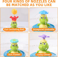 Thumbnail for Light Up Crocodile Bath Toy – Interactif et jeux d'eau – Jouets de bain « Fontaine Crocodile »