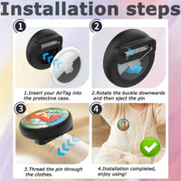 Thumbnail for HiddenDot – Intelligent et sécurisé – Broche Étui AirTag