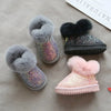 Mini Fashion™ - Chaudes et élégantes - Chaussures d'hiver à paillettes pour enfants