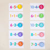 Math Tokens™ - Compter et résoudre - Cartes d'arithmétique Enfants