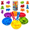 Rainbow Teddy Bears Toys™ - Éducatif et créatif - Oursons à compter arc-en-ciel