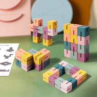 Thumbnail for WoodCraft – Stimulant et éducatif – Puzzle en bois 3D à assembler