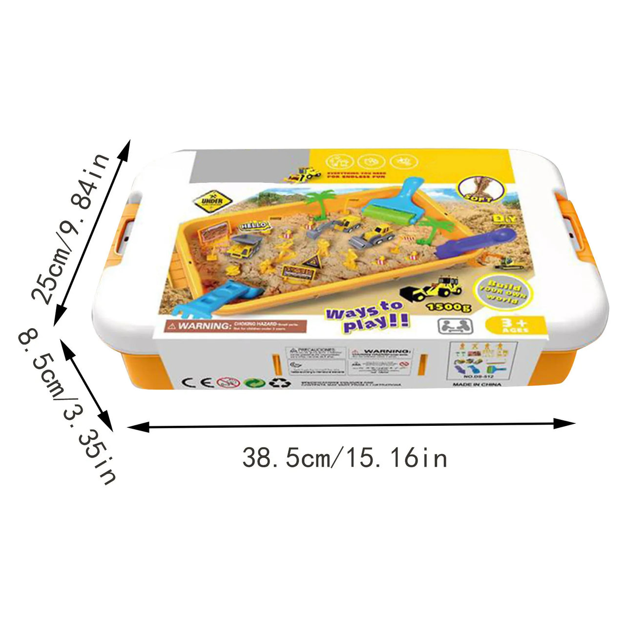 Sand Works – Excavation et construction – Jeu de sable cinétique