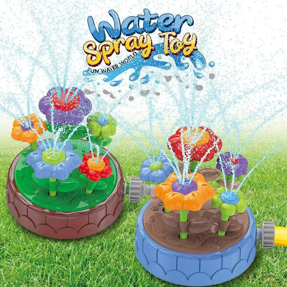 Aqua Bloom - Tourne & Éclabousse - Jouet aquatique Arroseur à fleurs