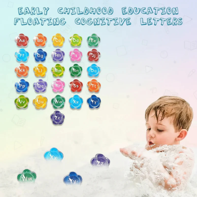 BubbleAlphabet – Doux et éducatif – Lettres aquatiques