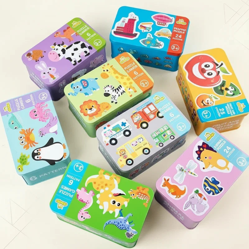 BrainBox – Apprendre & Jouer – Puzzle en bois 3D