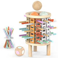 Thumbnail for Balance Tower™ – Empiler et compter – Jeu de réflexion en bois