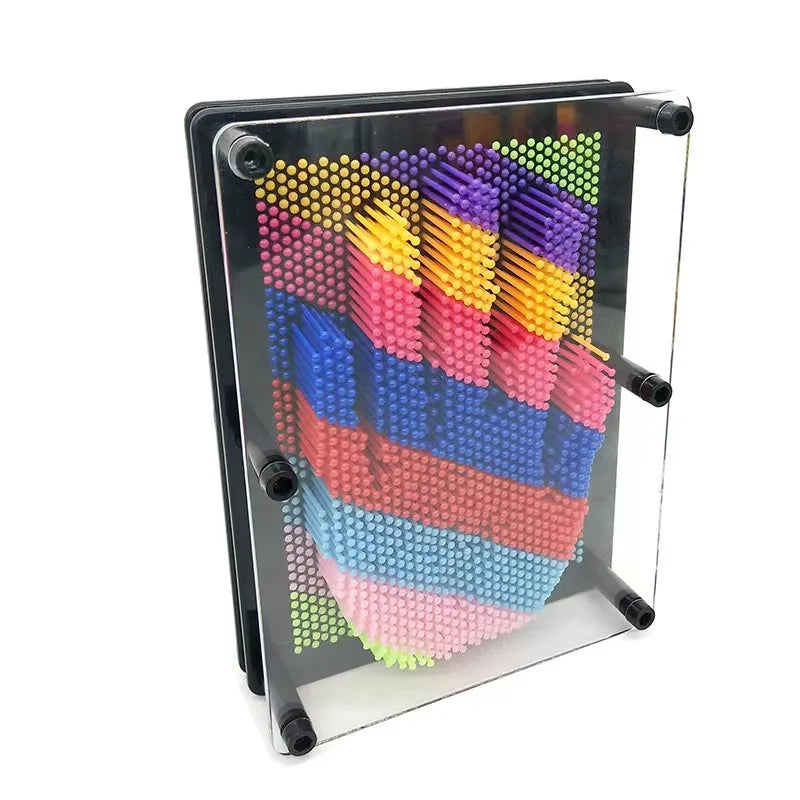PinArt 3D – Créatif et interactif – Sculpture Bord