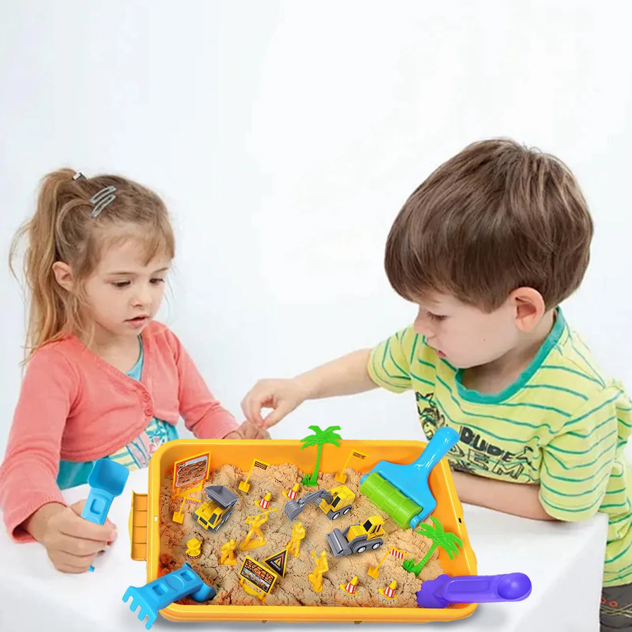 Sand Works – Excavation et construction – Jeu de sable cinétique