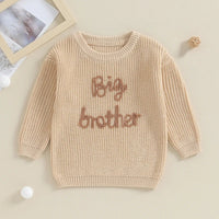 Thumbnail for MiniTrend – Confortable et moderne – Pull pour enfant avec « Big Brother »