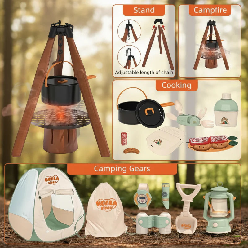 Kids Camping Adventure – Aventure et interaction – Kit de camping
