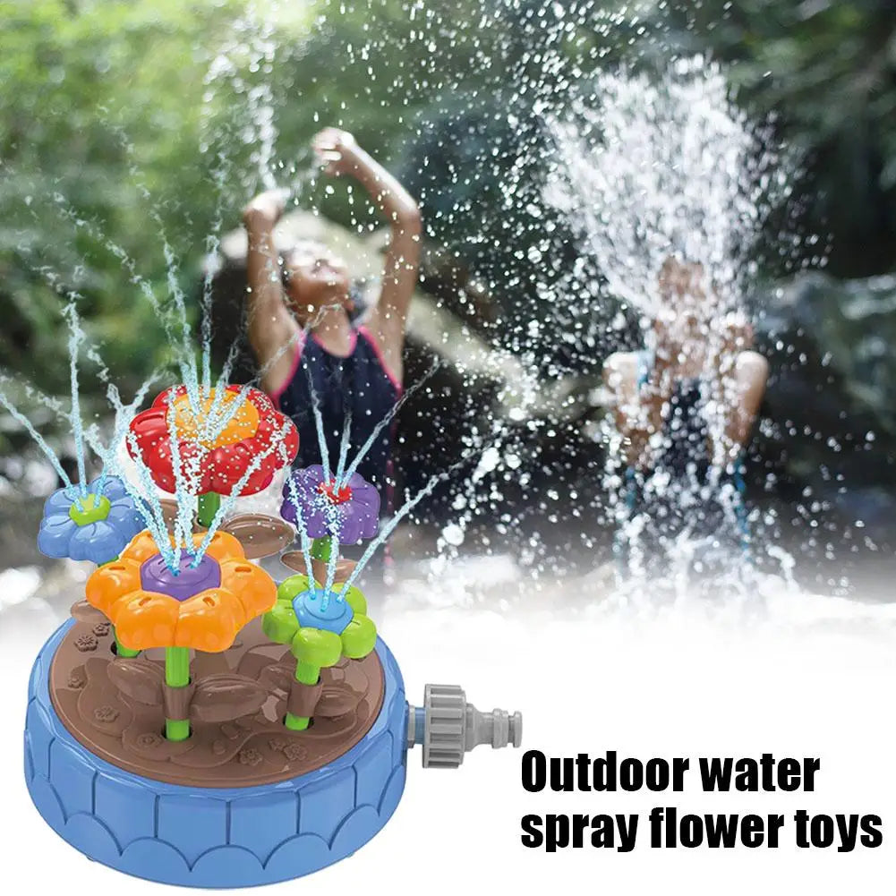 Aqua Bloom - Tourne & Éclabousse - Jouet aquatique Arroseur à fleurs