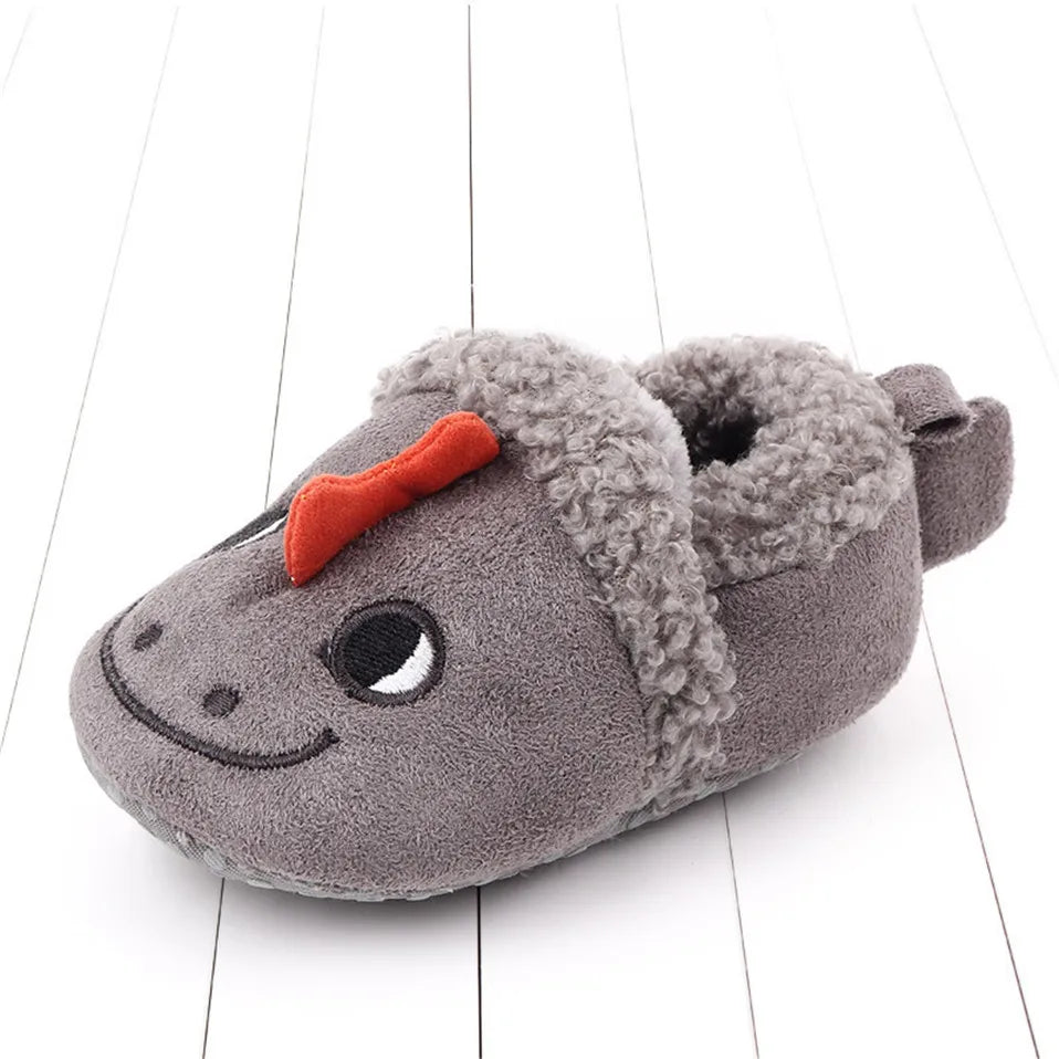 Mini Fashion™ - Animaux en peluche - Chaussons animaux pour tout-petits