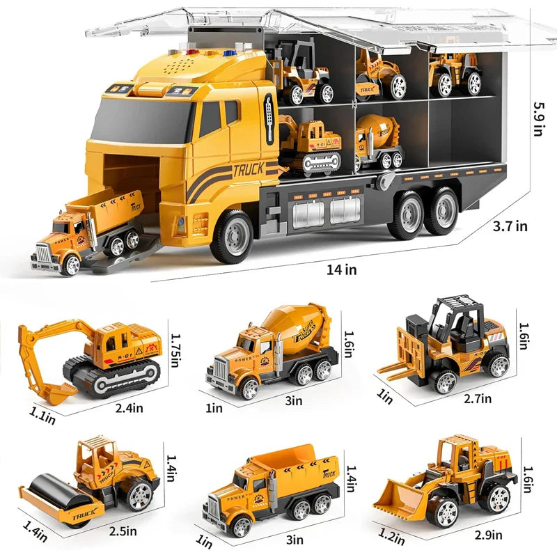 MegaMover – Réaliste et amusant – Camion-conteneur