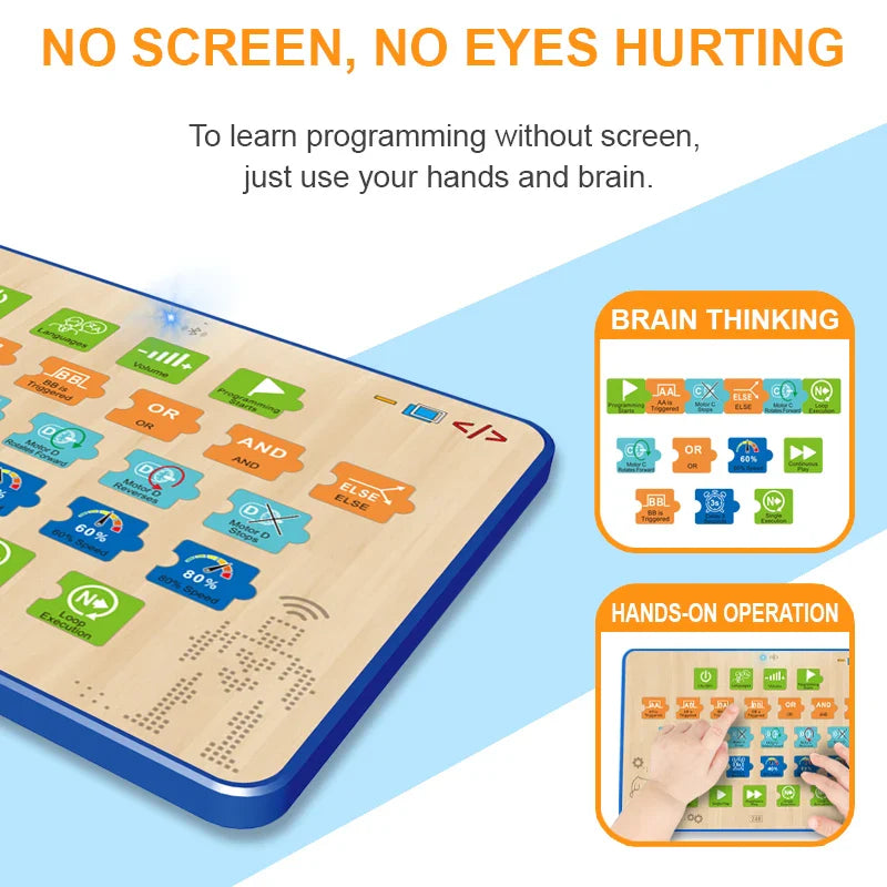 STEM Programming Blocks – Apprendre à programmer – Kit de construction