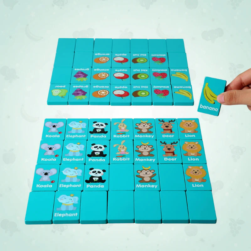 Memory Matching Game – Concentration et développement – Jeu de société de mémoire
