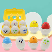 Thumbnail for Montessori 3D Eggs Puzzle – Une activité sympa pour Pâques : un jeu de tri d'œufs