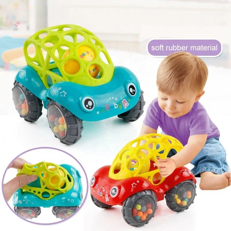 Ball Car™ - Hochet roulant amusant - Jouet Voiture