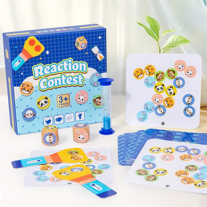 Puzzle Duel™ - Rapide et intelligent - Jeu de société interactif sur les réactions