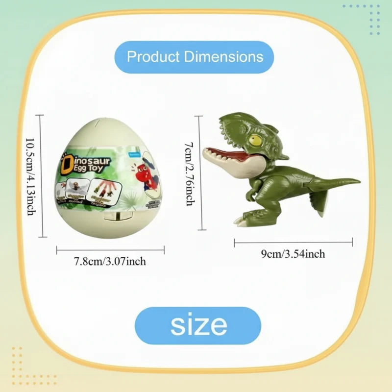 Transforming Dinosaur Toy – Interactif et robuste – Jouet « œuf de dinosaure »