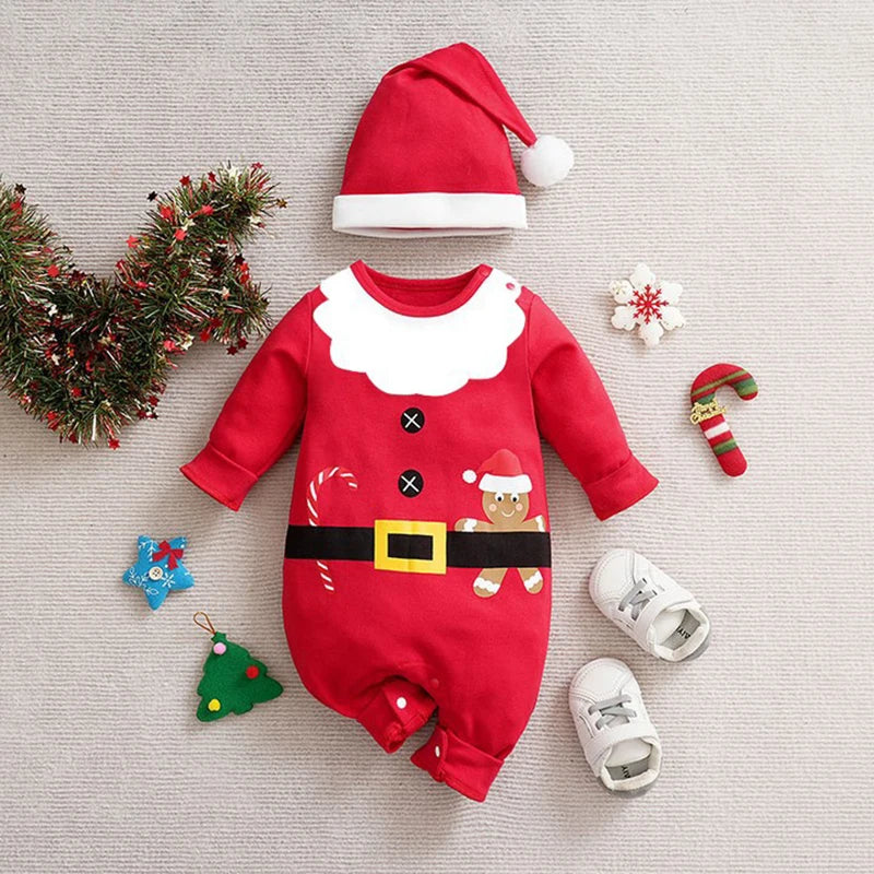 Mini Fashion™ - Matière souple - Costume de Noël pour bébé