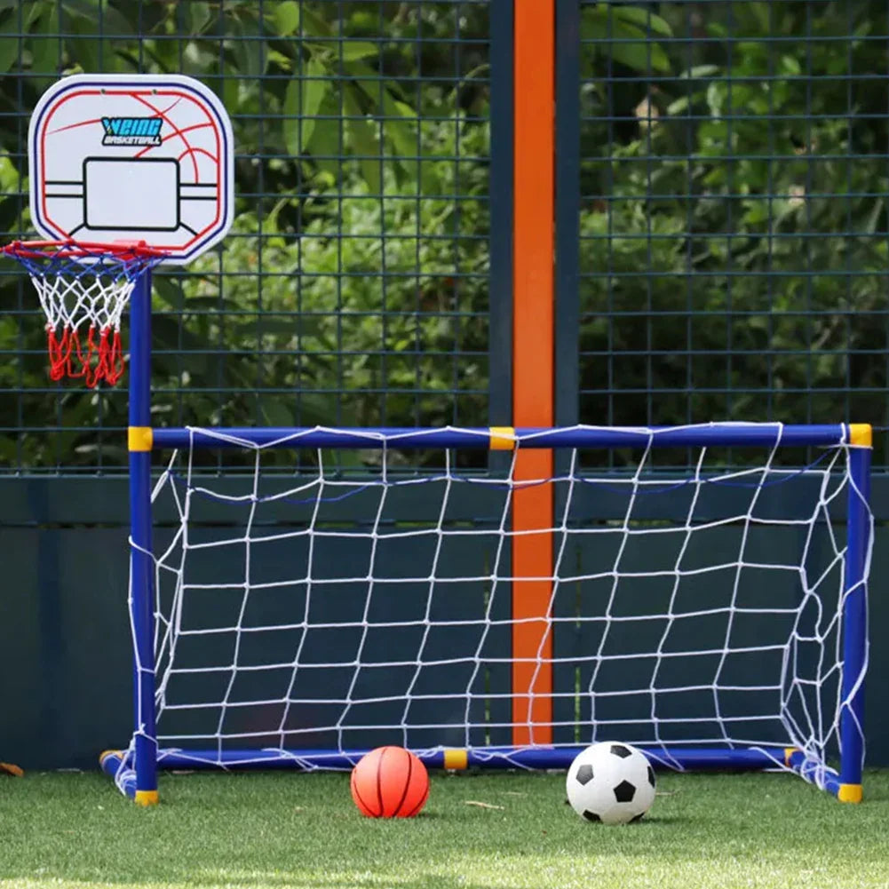 Kids Ball Games - Double plaisir de jeu - Set de jouets football et basket-ball