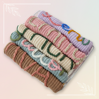 Thumbnail for TinyStitch – Pull tricoté personnalisé avec prénom pour enfants